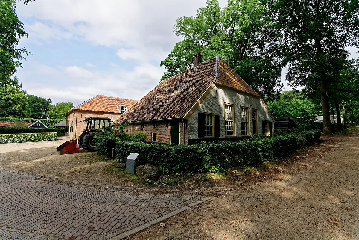 Boerderij in het Nederlands Openluchtmuseum in Arnhem.