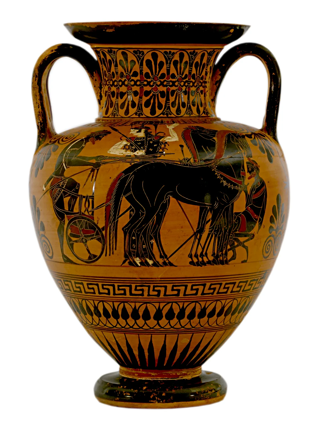 Zwartfigurige Griekse amfoor, Walters Art Museum.