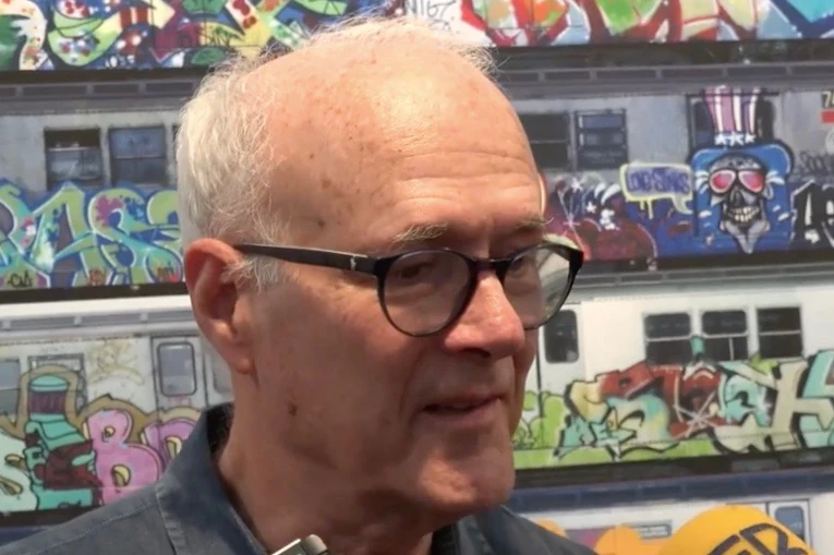 Henry Chalfant in 2018; dit is geen opname van de tentoonstelling.