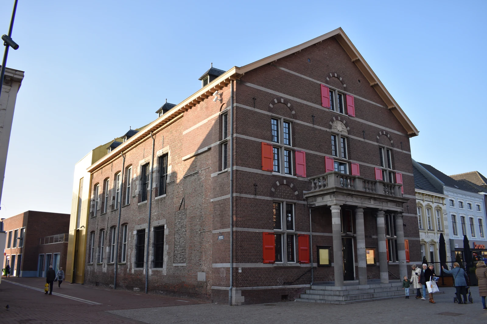 Het gebouw van Museum W in Weert in 2022; geen beeld van de tentoonstelling.