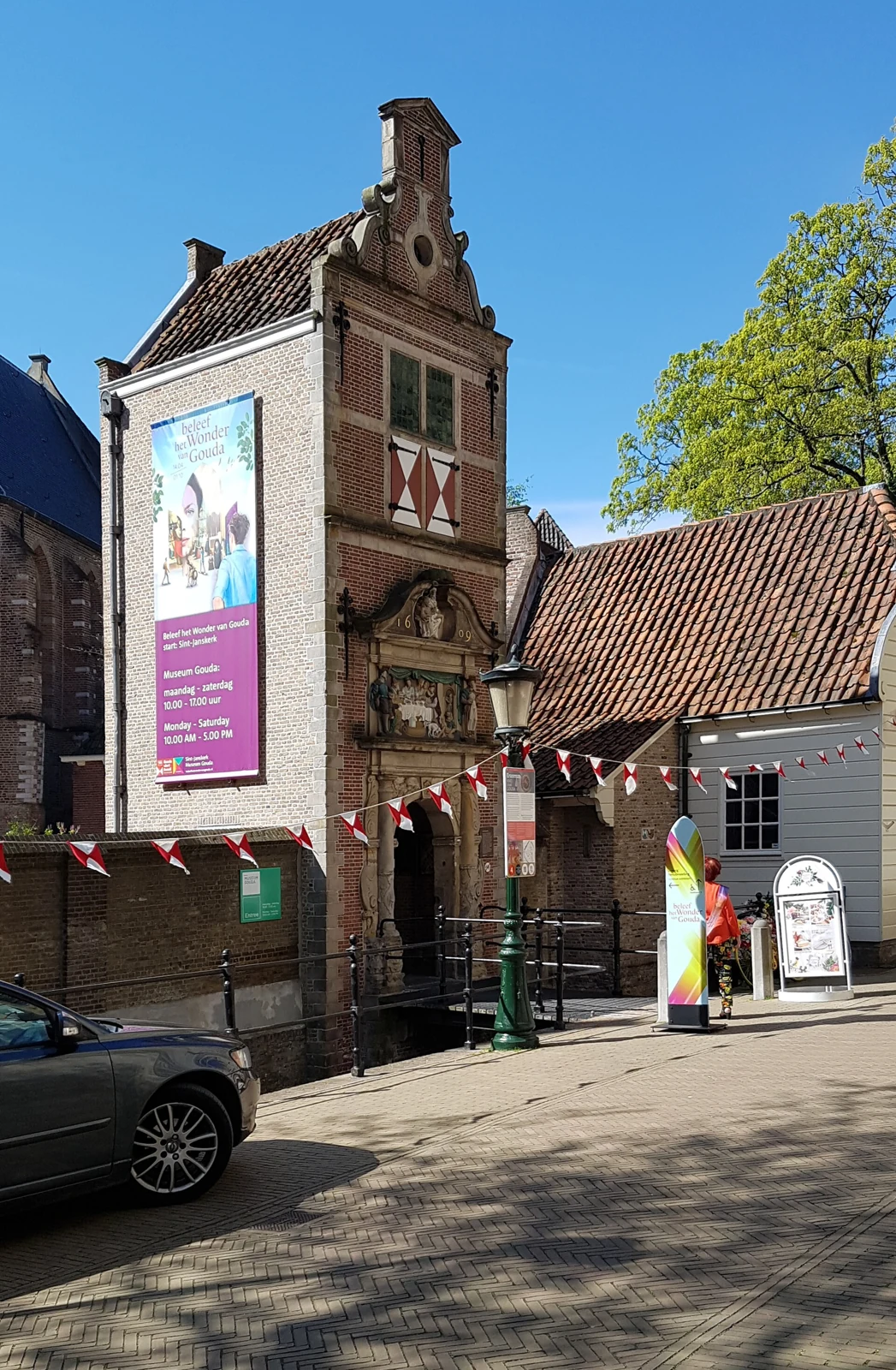 Museum Gouda in het historische centrum.