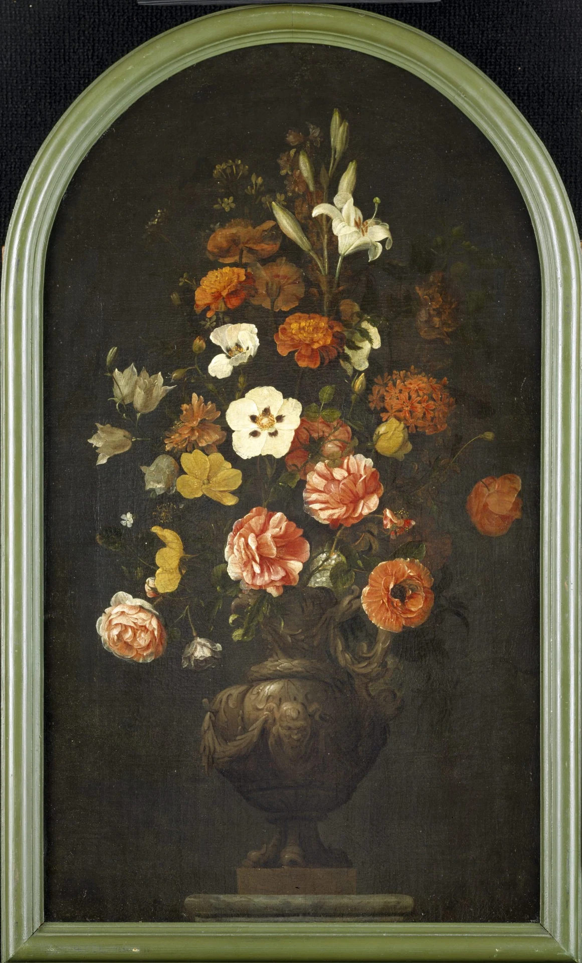 Jan Mortel, Bloemstilleven, 1688.