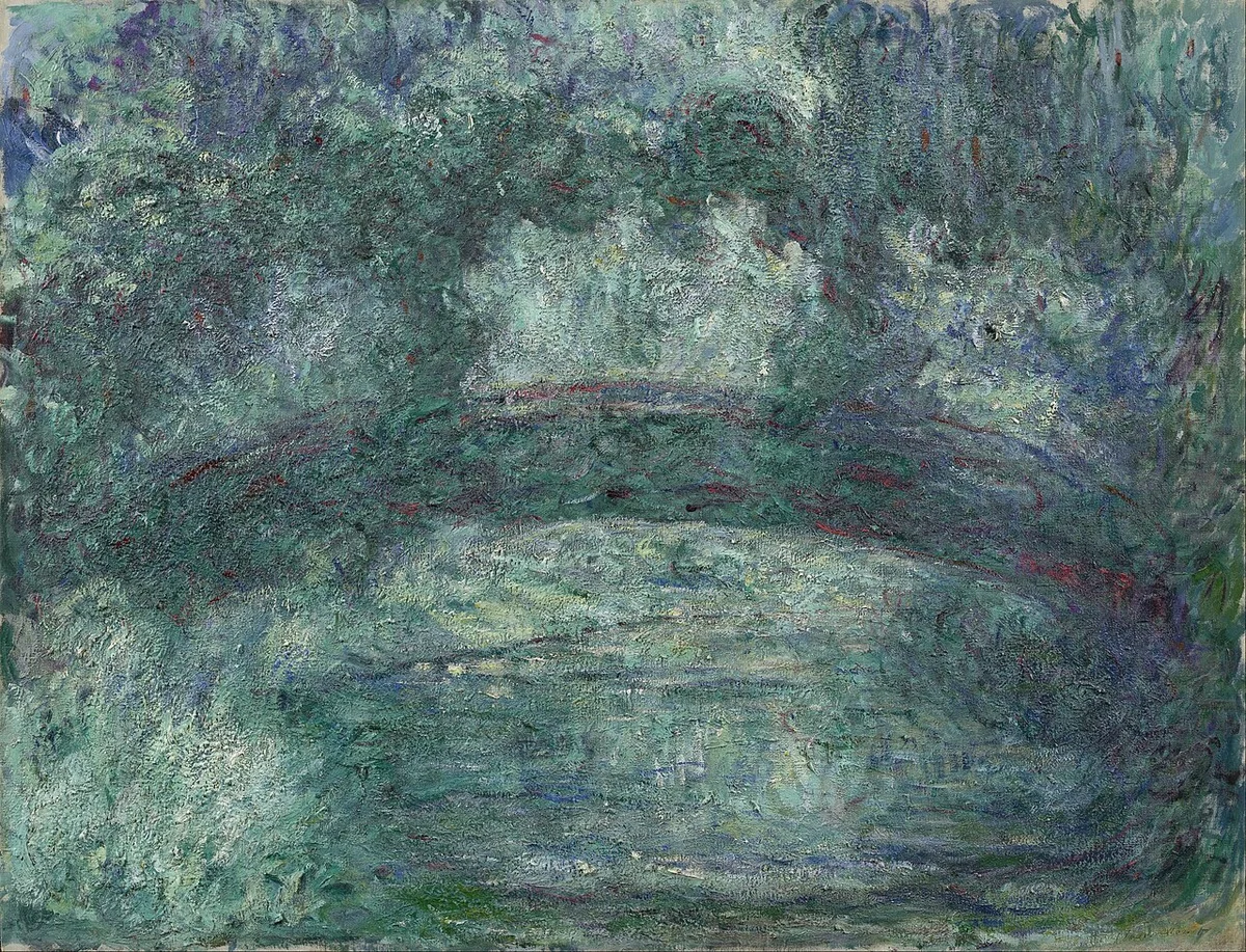 Claude Monet, De Japanse brug.