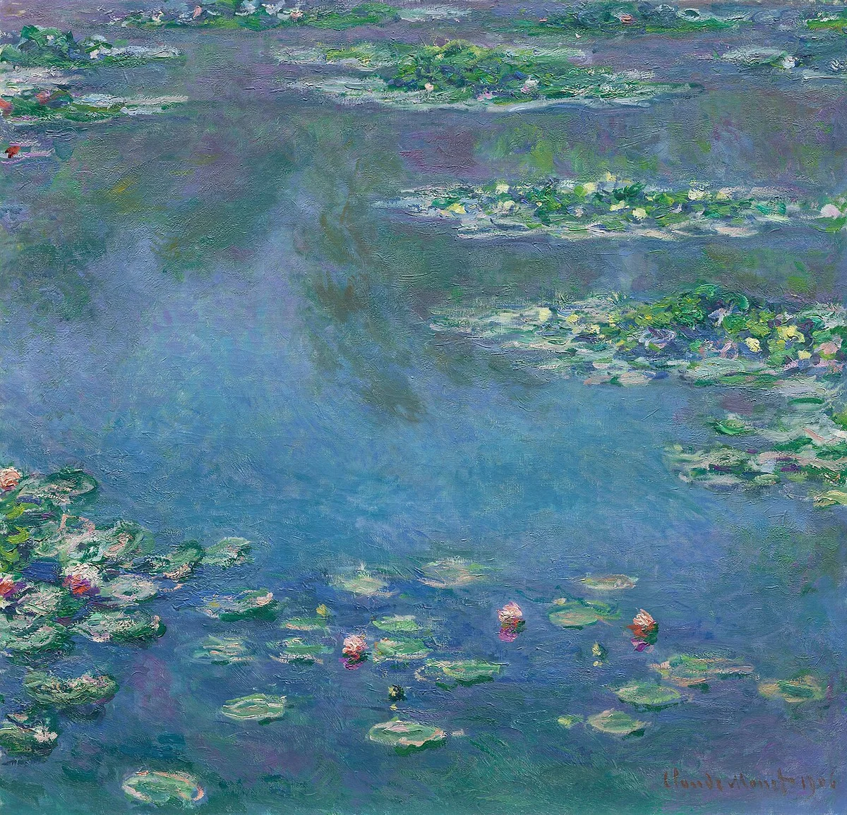 Claude Monet, Waterlelies, 1906. Art Institute of Chicago.