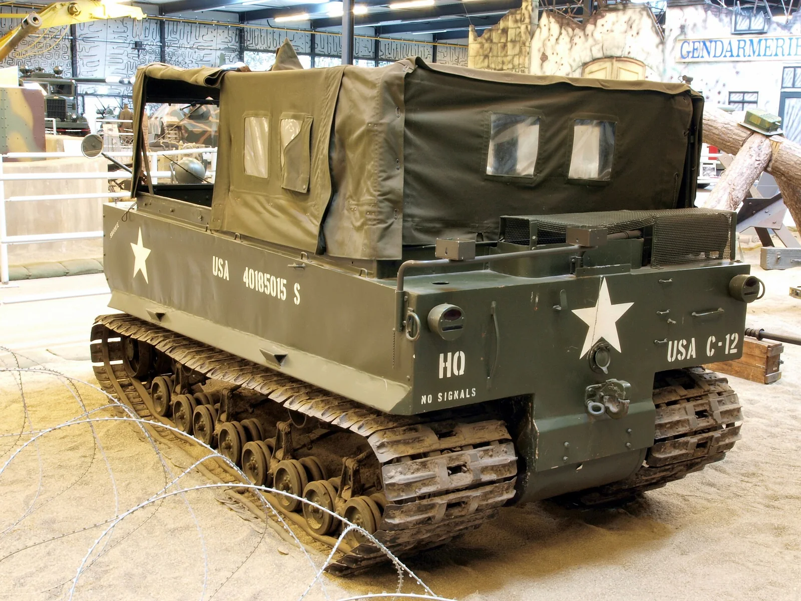 Een Studebaker Weasel M29 in Oorlogsmuseum Overloon.
