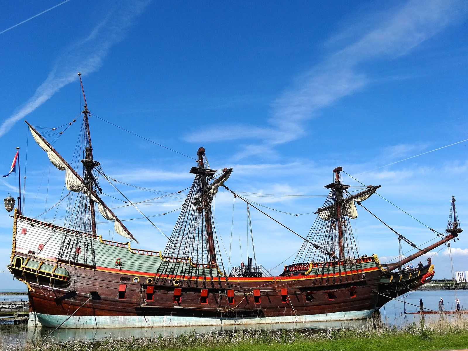 Replica VOC-schip Batavia.