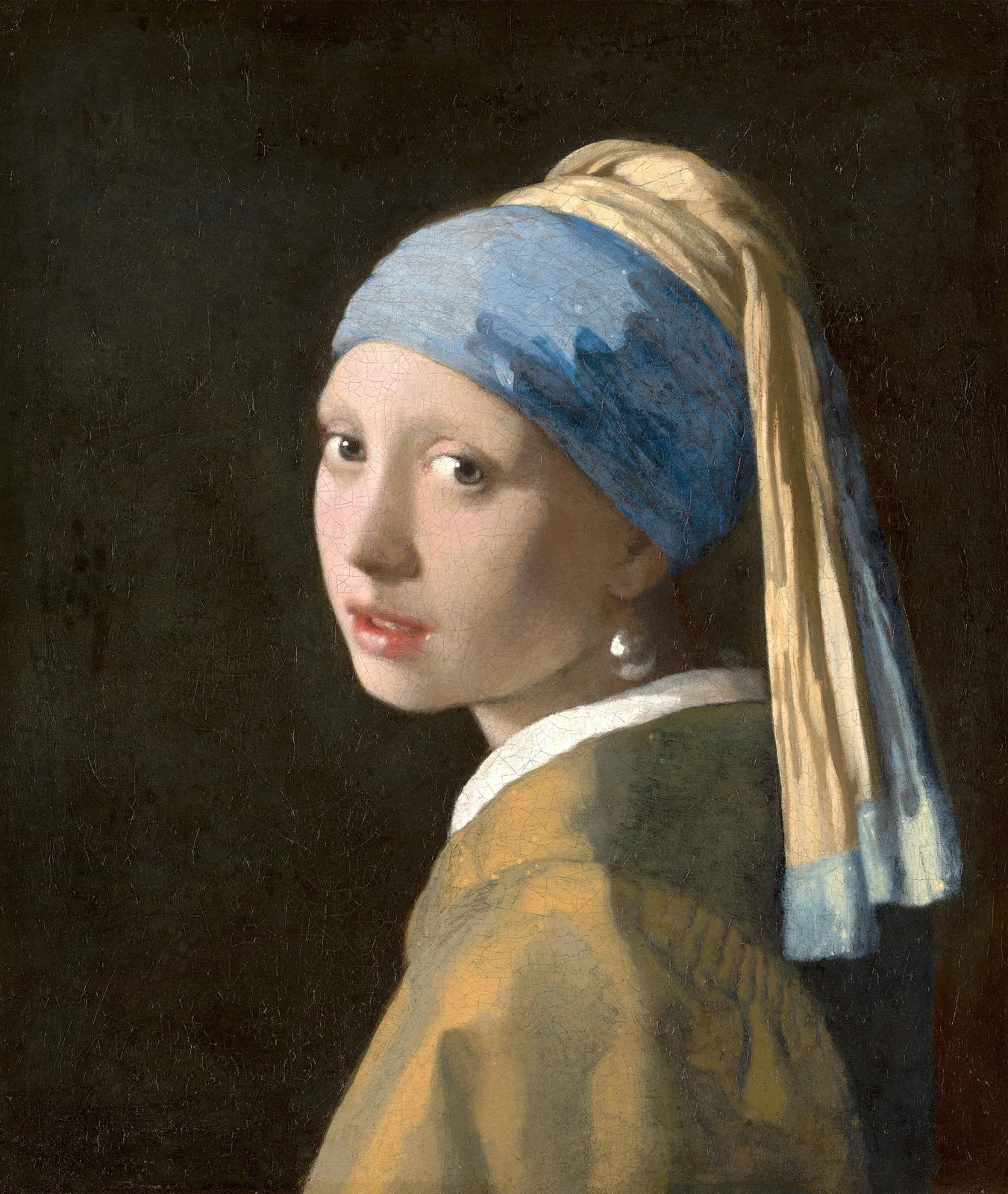 Meisje met de parel, Johannes Vermeer.