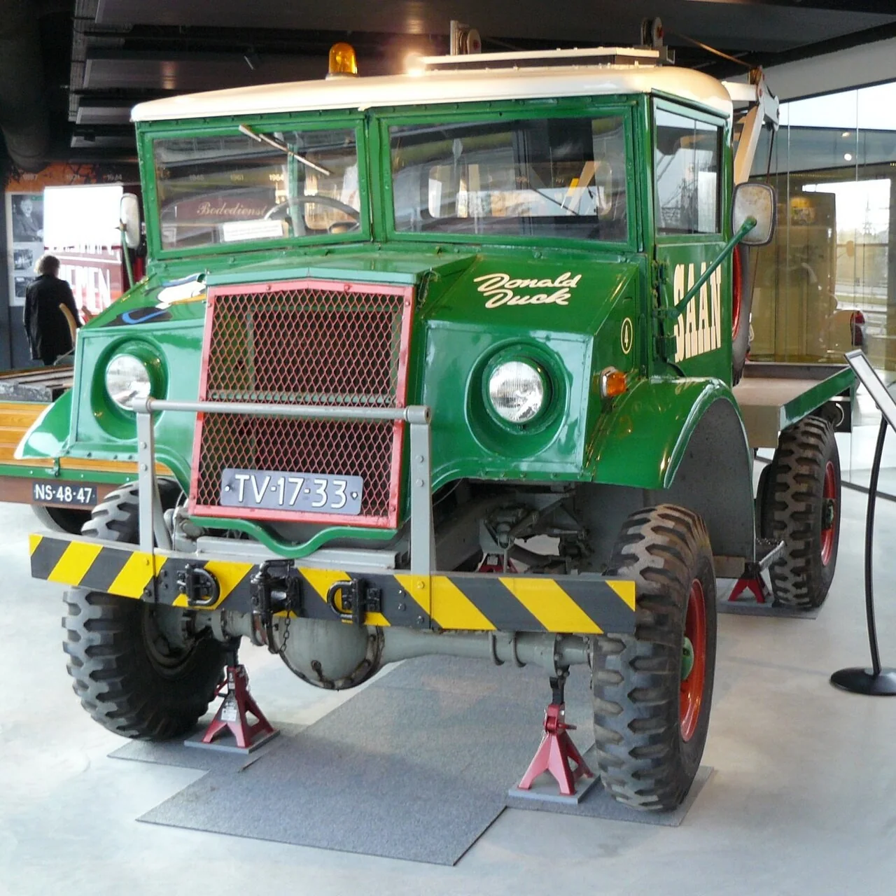 Chevrolet kraanwagen/berging (Saan Museum; in gebruik bij Saan 1950–1972).