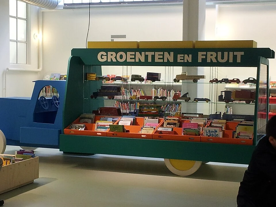 Een boekenuitstalling in de bibliotheek in Apeldoorn. Archieffoto februari 2014, ter illustratie; geen opname van het BoekStart Flestival in 2026.