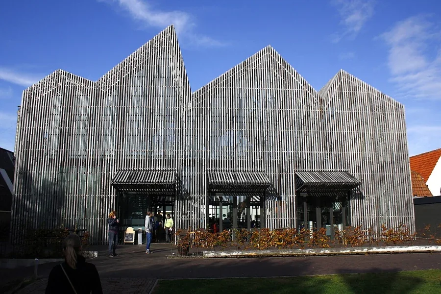 Main building of Museum Kaap Skil on Texel.