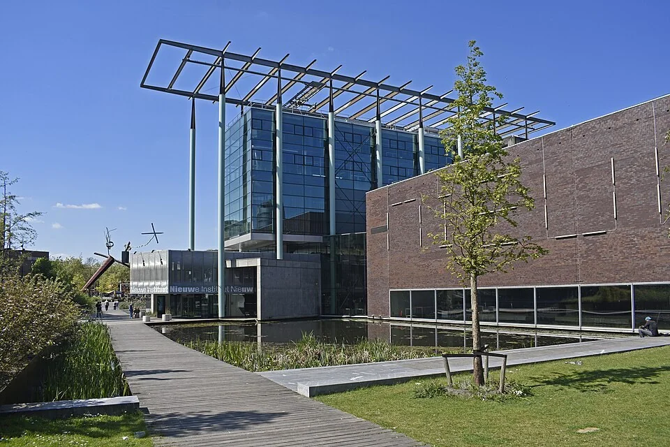 Nieuwe Instituut Rotterdam, buitenaanzicht