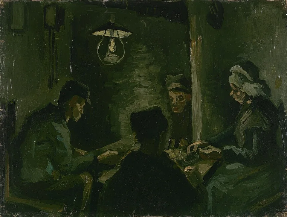 Van Goghs Studie zu Die Kartoffelesser