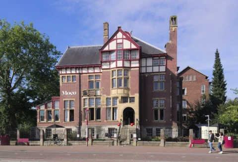 Außenansicht der Villa Alsberg am Amsterdamer Museumplein.
